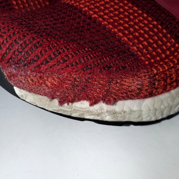 Adidas Ultraboost 19 Running Shoe - Active Maroon / Black 11.5 - Picture 11 of 11